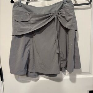 Athleta Light Gray Active Skirt